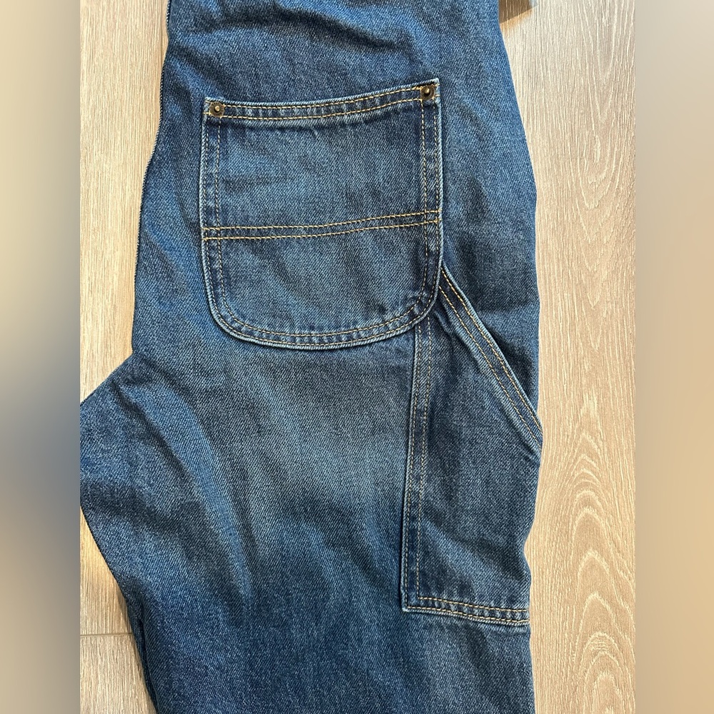 NWT. Old Navy Slouchy Straight Jean Overalls. - Picture 8 of 13